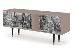 Mueble de TV - 170х69х48 cm - T1 - A Pond, Latte^ Móvel De Tv