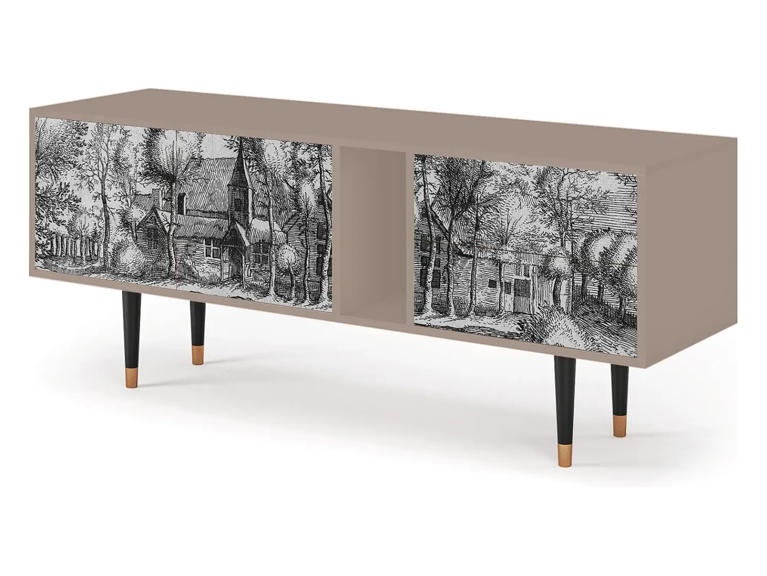 Mueble de TV - 170х69х48 cm - T1 - A Pond, Latte^ Móvel De Tv