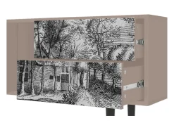 Mueble de TV - 170х69х48 cm - T1 - A Pond, Latte^ Móvel De Tv