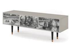 Móvel De Tv| Mueble de TV - 170х59х48 cm - T4 - A Pond, Areia Bege