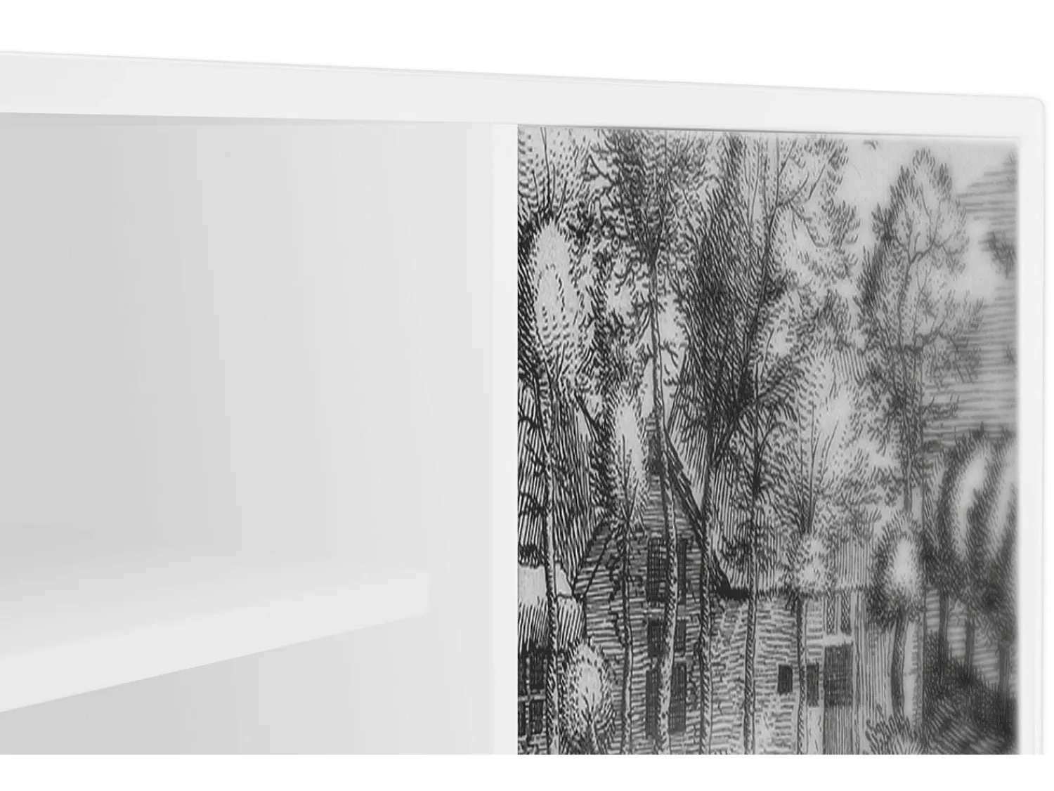 Móvel De Tv* Mueble de TV - 170х69х48 cm - T2 - A Pond, Branco Bege