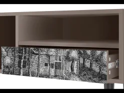Mueble de TV - 115х59х48 cm - T3 - A Pond, Latte^ Móvel De Tv