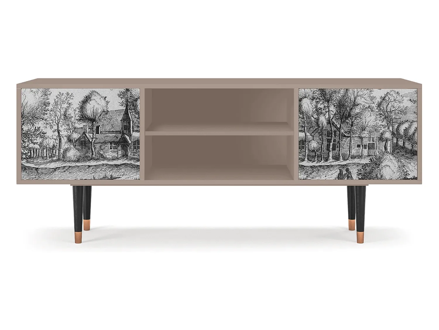 Móvel De Tv| Mueble de TV - 170х69х48 cm - T2 - A Pond, Latte Bege