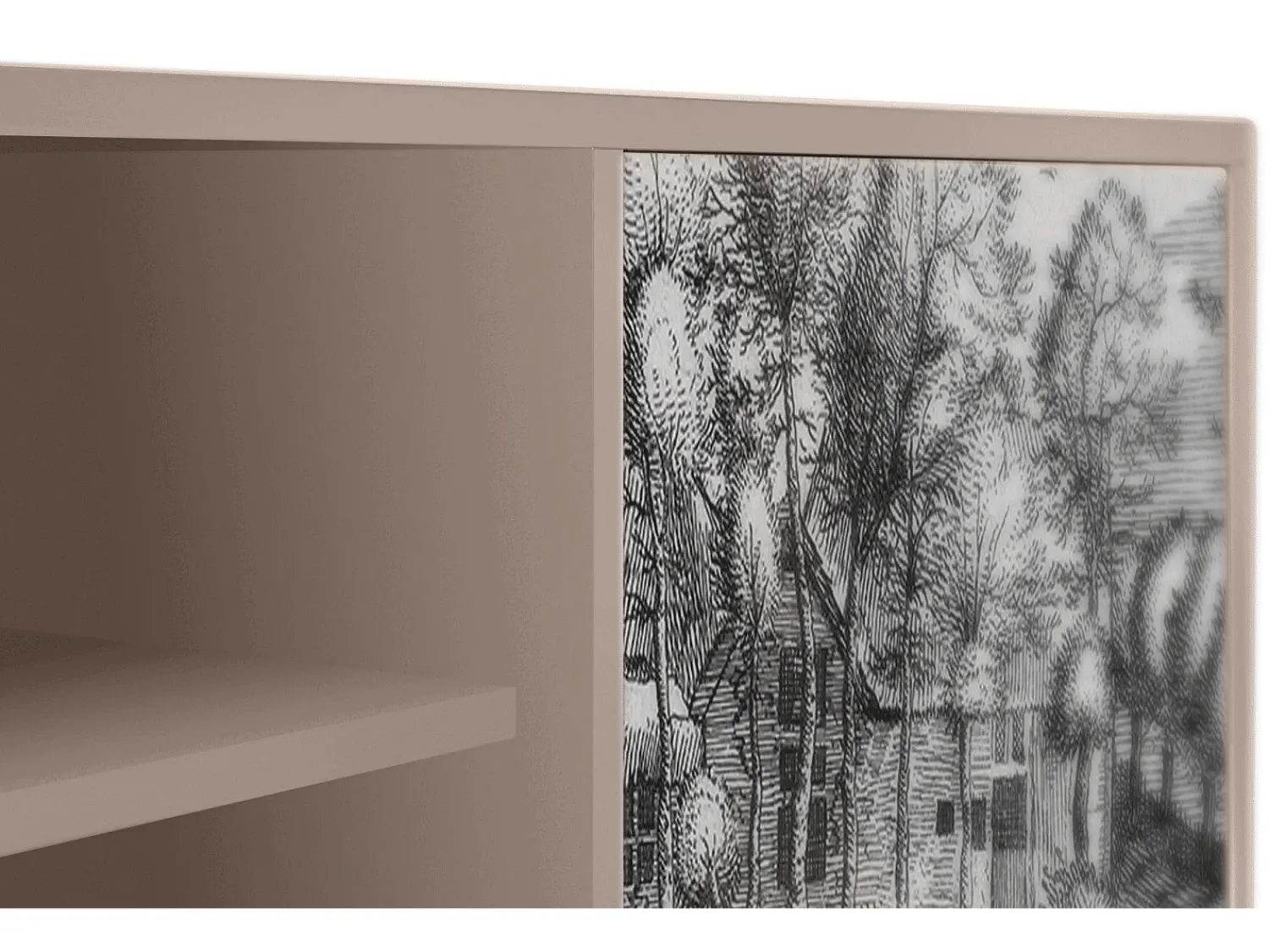 Móvel De Tv| Mueble de TV - 170х69х48 cm - T2 - A Pond, Latte Bege
