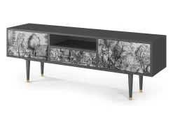 Best Mueble de TV - 170х59х41 cm - T6 - A Pond, Antracite Cinza antracite