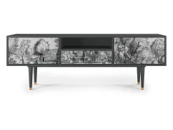 Best Mueble de TV - 170х59х41 cm - T6 - A Pond, Antracite Cinza antracite
