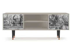 Móvel De Tv| Mueble de TV - 170х69х48 cm - T2 - A Pond, Areia Bege