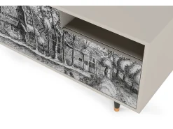 Clearance Mueble de TV - 125х56х41 cm - T7 - A Pond, Areia Bege