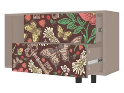 Mueble de TV - 170х69х48 cm - T1 - Alice in Wonderland, Latte^ Móvel De Tv