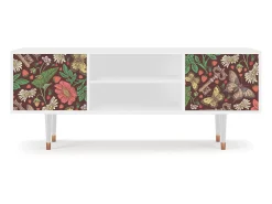 Mueble de TV - 170х69х48 cm - T2 - Alice in Wonderland, Branco^ Móvel De Tv