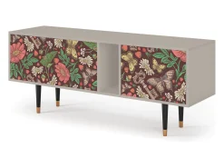 Móvel De Tv| Mueble de TV - 170х69х48 cm - T1 - Alice in Wonderland, Areia Bege
