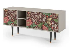 Móvel De Tv* Mueble de TV - 150х69х41 cm - T5 - Alice in Wonderland, Areia Bege
