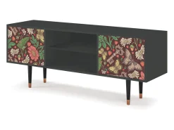 Móvel De Tv| Mueble de TV - 170х69х48 cm - T2 - Alice in Wonderland, Antracite Cinza antracite