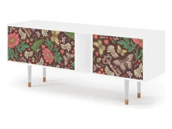Best Mueble de TV - 170х69х48 cm - T1 - Alice in Wonderland, Branco Bege
