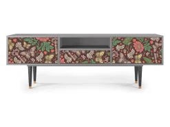 Mueble de TV - 170х59х41 cm - T6 - Alice in Wonderland, Cinza^ Móvel De Tv