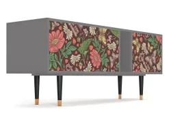Mueble de TV - 170х69х48 cm - T1 - Alice in Wonderland, Cinza^ Móvel De Tv