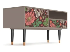 Mueble de TV - 115х59х48 cm - T3 - Alice in Wonderland, Latte^ Móvel De Tv