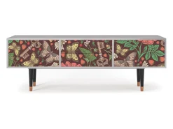 Móvel De Tv* Mueble de TV - 170х59х48 cm - T4 - Alice in Wonderland, Cinza Cinzento