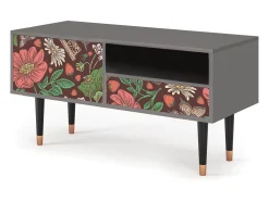 Mueble de TV - 115х59х48 cm - T3 - Alice in Wonderland, Cinza^ Móvel De Tv