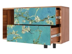 Online Mueble de TV - 170х69х48 cm - T1 - Almond Blossom, Nogueira Castanho