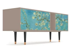 Móvel De Tv| Mueble de TV - 170х69х48 cm - T1 - Almond Blossom, Latte Bege
