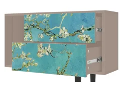 Móvel De Tv| Mueble de TV - 170х69х48 cm - T1 - Almond Blossom, Latte Bege