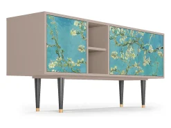 Móvel De Tv* Mueble de TV - 150х69х41 cm - T5 - Almond Blossom, Latte Bege