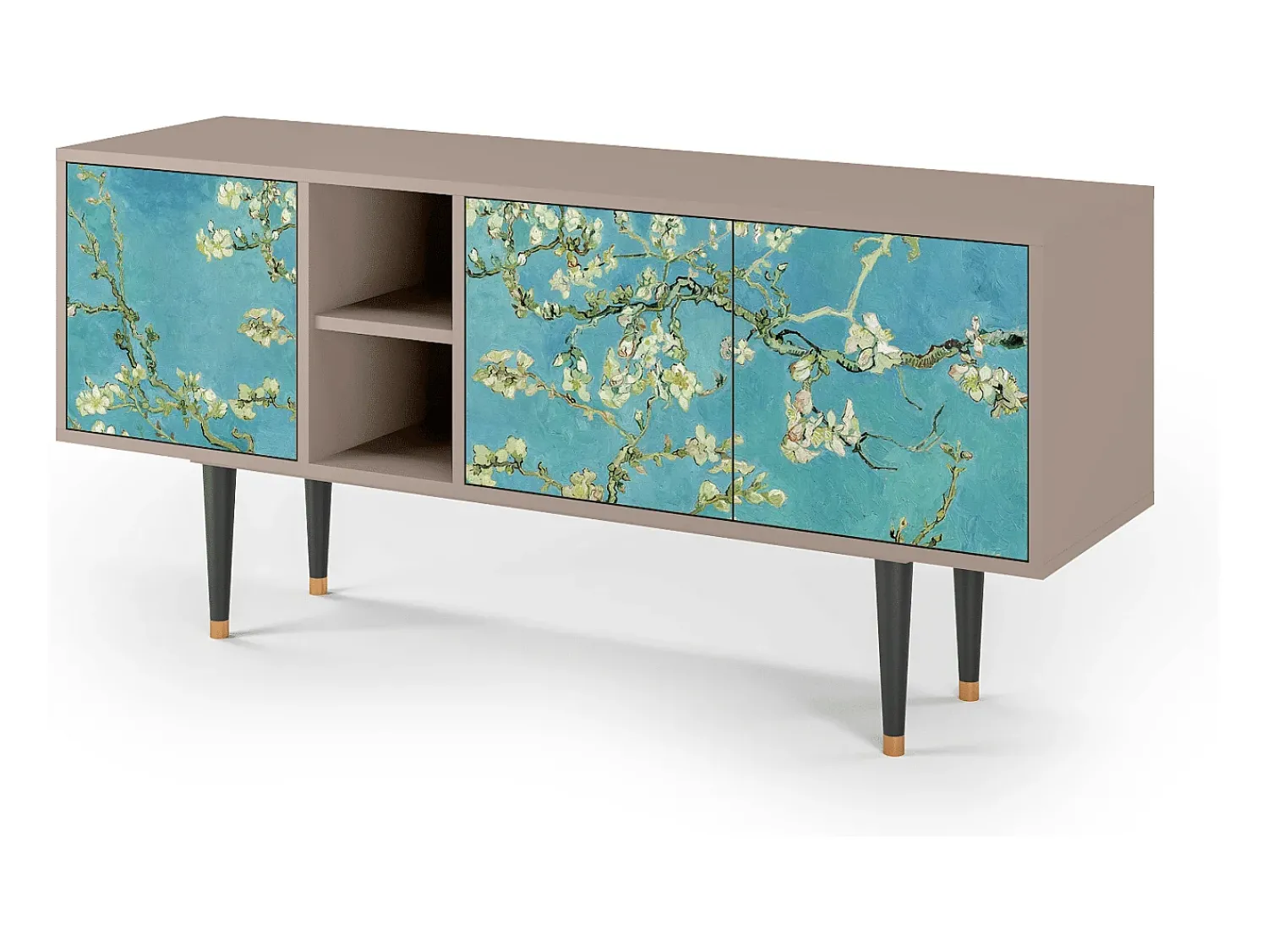 Móvel De Tv* Mueble de TV - 150х69х41 cm - T5 - Almond Blossom, Latte Bege