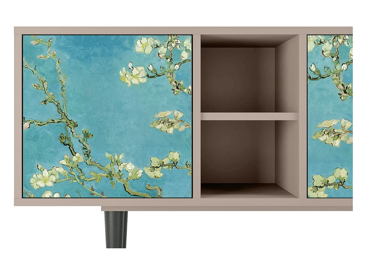 Móvel De Tv* Mueble de TV - 150х69х41 cm - T5 - Almond Blossom, Latte Bege