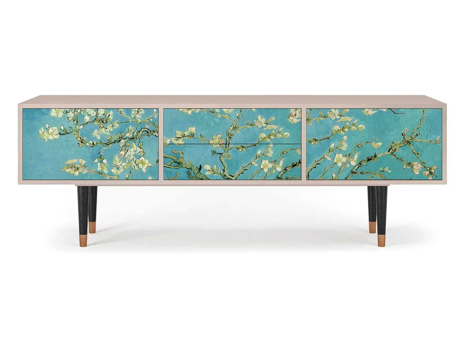 Hot Mueble de TV - 170х59х48 cm - T4 - Almond Blossom, Latte Bege