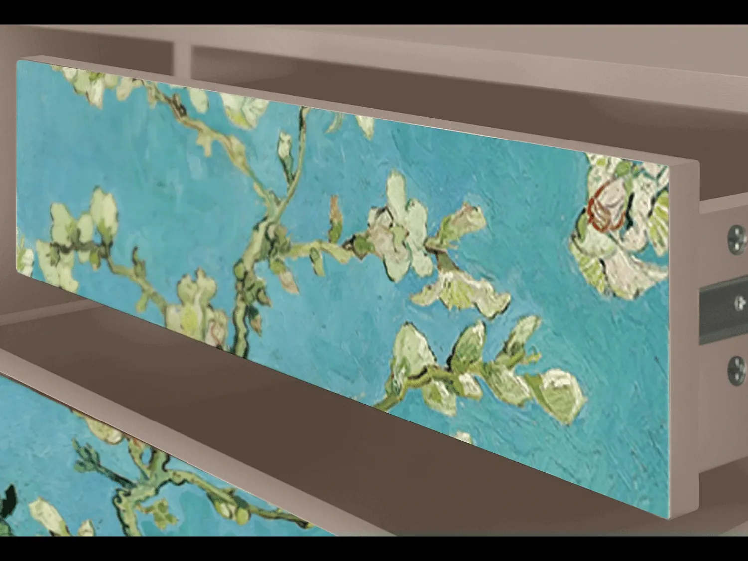Hot Mueble de TV - 170х59х48 cm - T4 - Almond Blossom, Latte Bege
