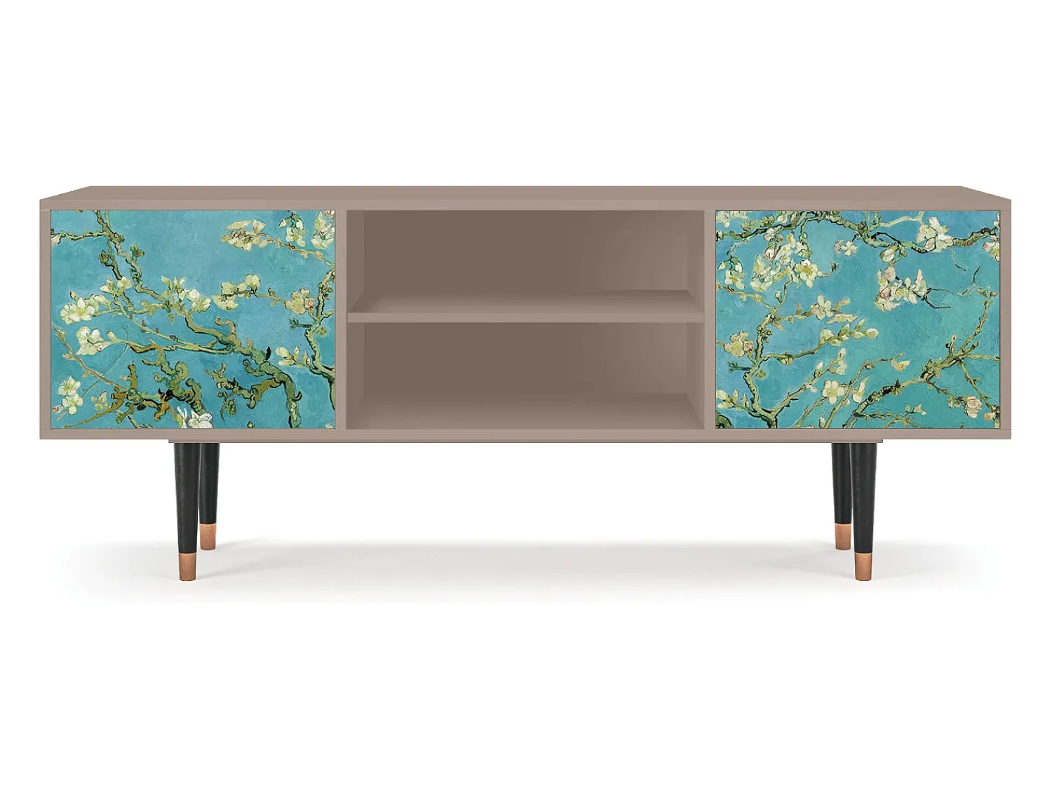 Móvel De Tv| Mueble de TV - 170х69х48 cm - T2 - Almond Blossom, Latte Bege
