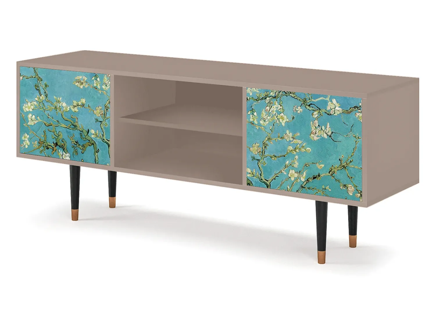 Móvel De Tv| Mueble de TV - 170х69х48 cm - T2 - Almond Blossom, Latte Bege