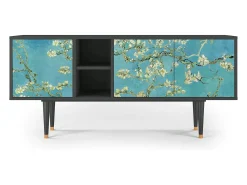 Mueble de TV - 150х69х41 cm - T5 - Almond Blossom, Antracite^ Móvel De Tv