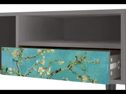 Móvel De Tv* Mueble de TV - 115х59х48 cm - T3 - Almond Blossom, Cinza Cinzento
