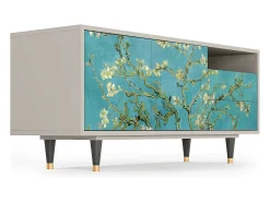 Mueble de TV - 125х56х41 cm - T7 - Almond Blossom, Areia^ Móvel De Tv
