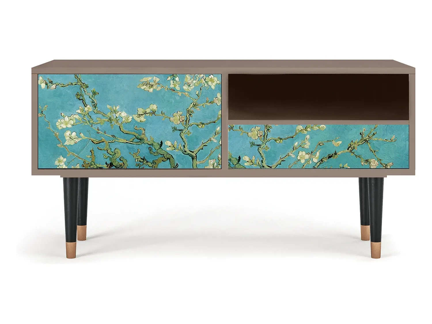 Móvel De Tv* Mueble de TV - 115х59х48 cm - T3 - Almond Blossom, Latte Bege
