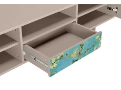 Mueble de TV - 170х59х41 cm - T6 - Almond Blossom, Latte Bege