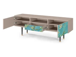 Mueble de TV - 170х59х41 cm - T6 - Almond Blossom, Latte Bege