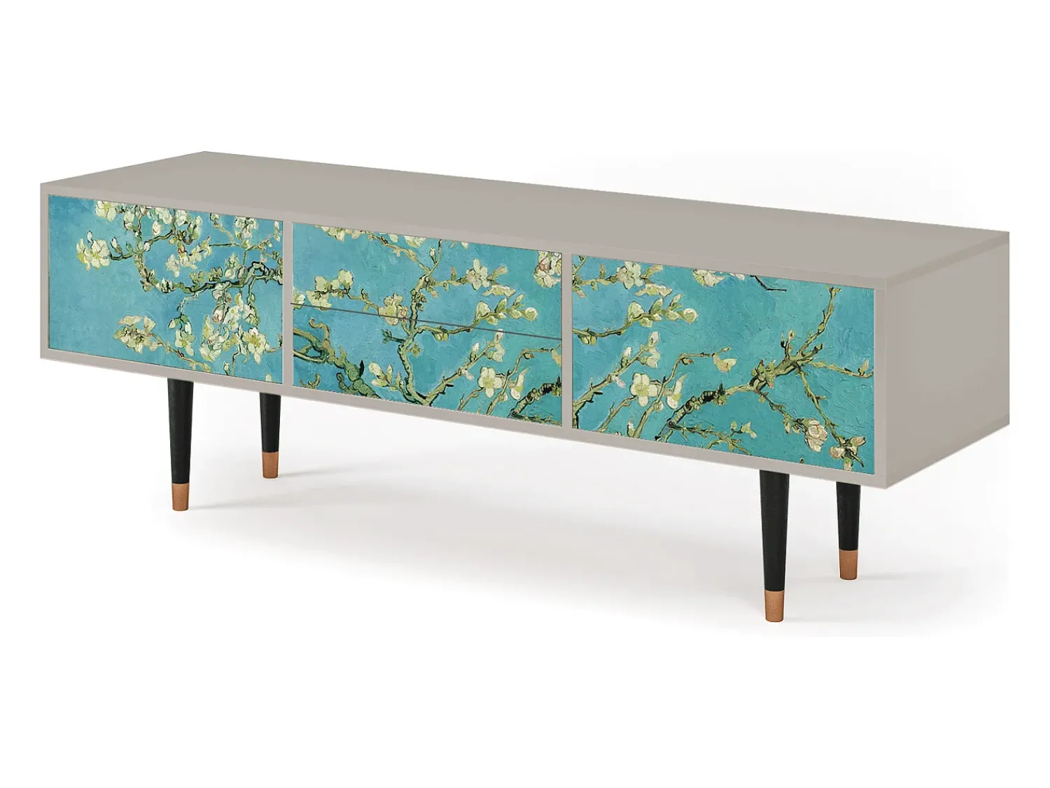 Móvel De Tv| Mueble de TV - 170х59х48 cm - T4 - Almond Blossom, Areia Bege