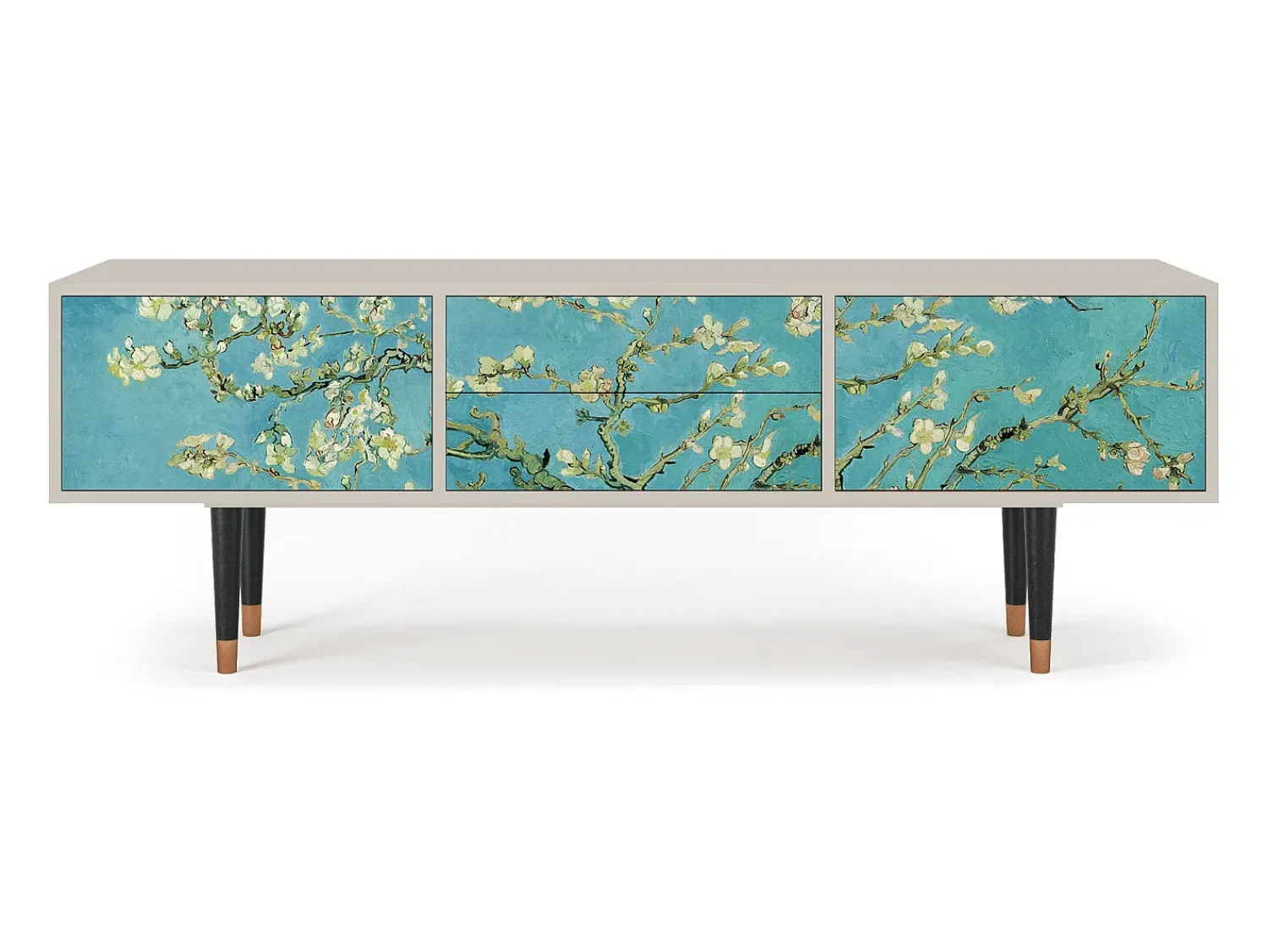 Móvel De Tv| Mueble de TV - 170х59х48 cm - T4 - Almond Blossom, Areia Bege