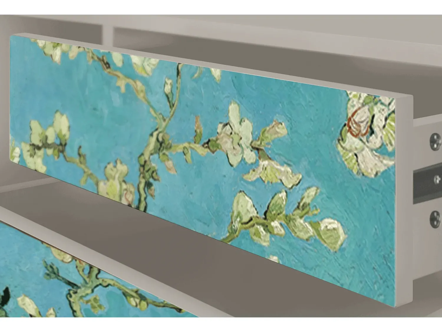 Móvel De Tv| Mueble de TV - 170х59х48 cm - T4 - Almond Blossom, Areia Bege