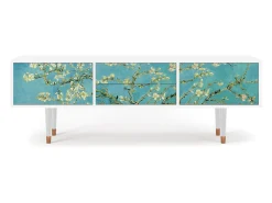 Mueble de TV - 170х59х48 cm - T4 - Almond Blossom, Branco^ Móvel De Tv