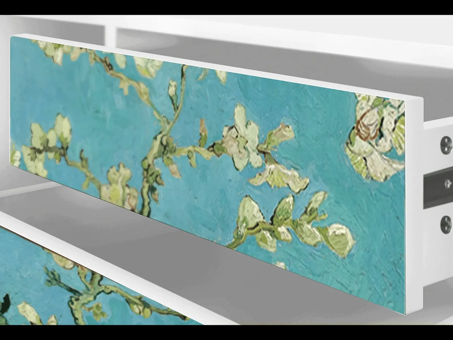 Mueble de TV - 170х59х48 cm - T4 - Almond Blossom, Branco^ Móvel De Tv