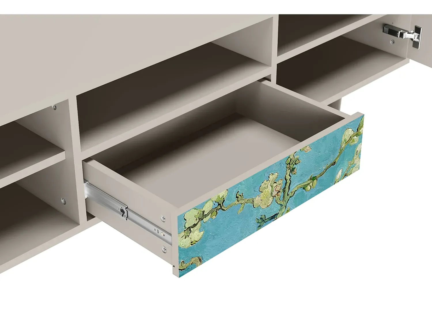 Mueble de TV - 170х59х41 cm - T6 - Almond Blossom, Areia^ Móvel De Tv