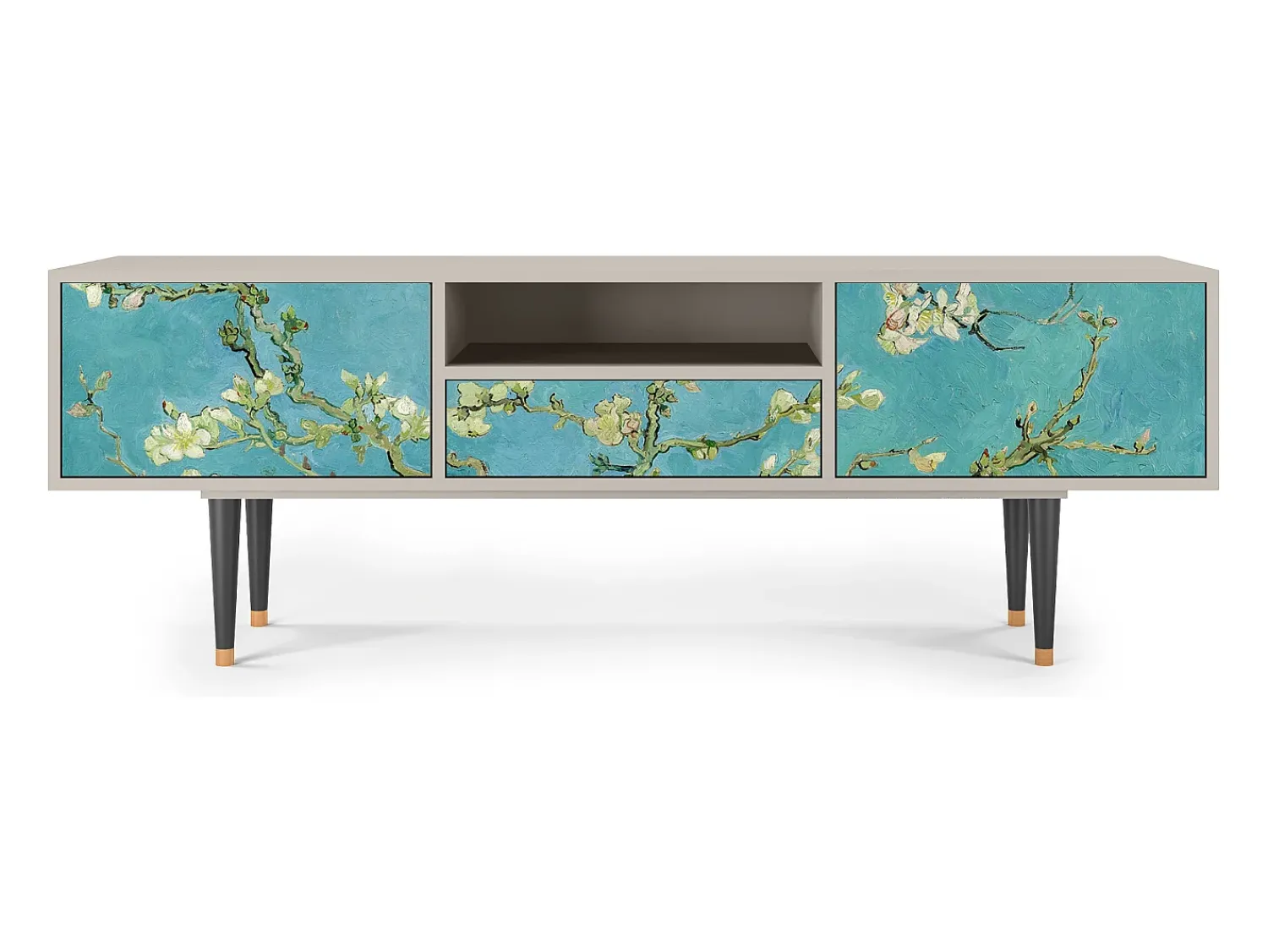 Mueble de TV - 170х59х41 cm - T6 - Almond Blossom, Areia^ Móvel De Tv