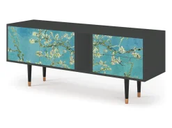 Mueble de TV - 170х69х48 cm - T1 - Almond Blossom, Antracite^ Móvel De Tv