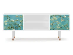 Mueble de TV - 170х69х48 cm - T2 - Almond Blossom, Branco^ Móvel De Tv