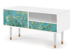 Móvel De Tv| Mueble de TV - 115х59х48 cm - T3 - Almond Blossom, Branco Bege