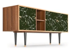 Móvel De Tv* Mueble de TV - 150х69х41 cm - T5 - Amazon Forest, Nogueira Castanho